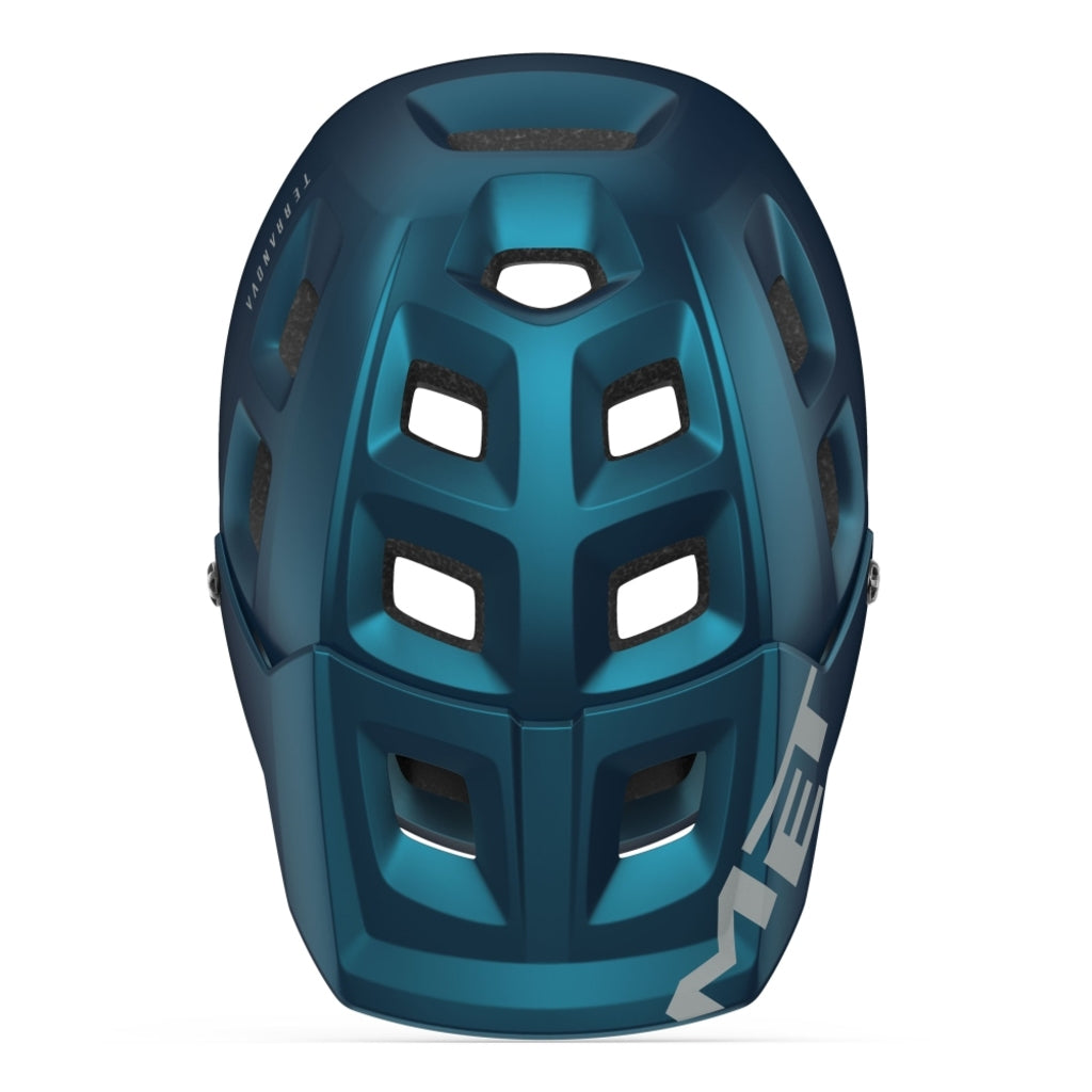 Fietshelm - MET - Terranova MIPS - Teal Blue/Black Metallic Fietshelm - MET - Terranova MIPS - Teal Blue/Black Metallic